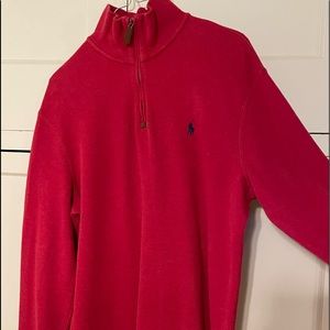 Ralph Lauren pullover sweater, medium, red